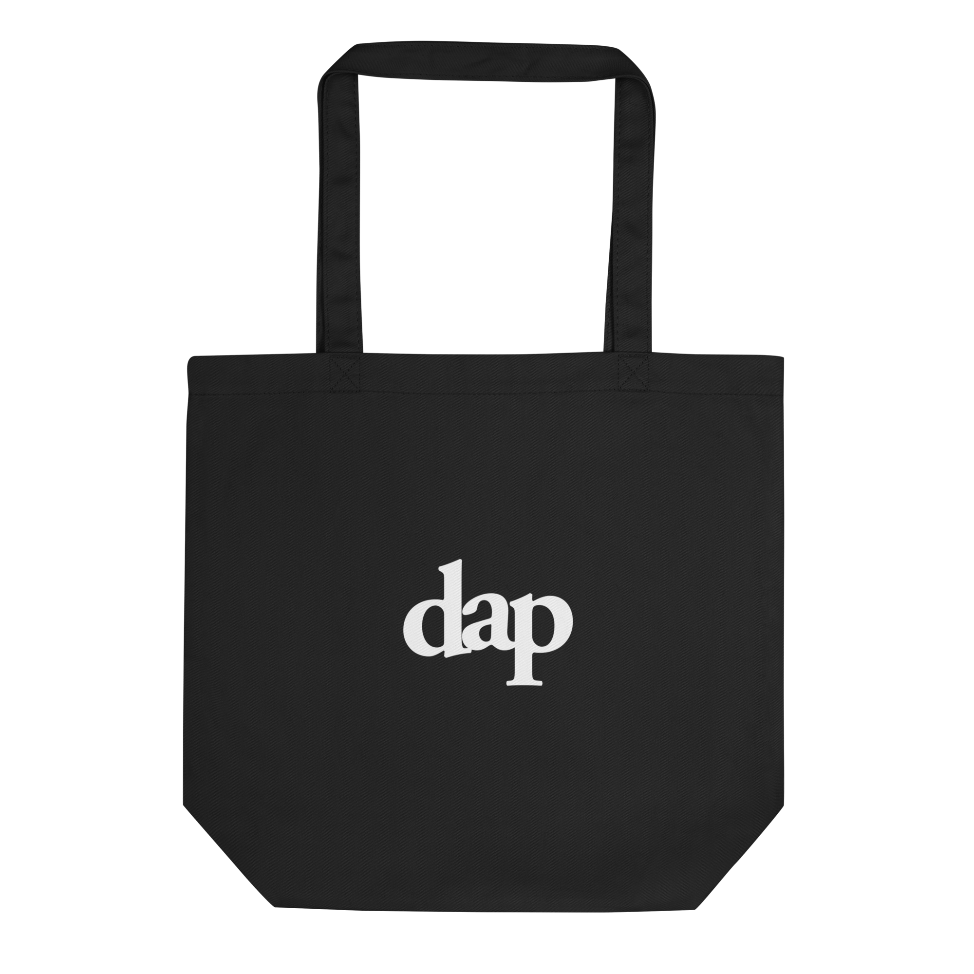 dap organic eco tote bag (black)