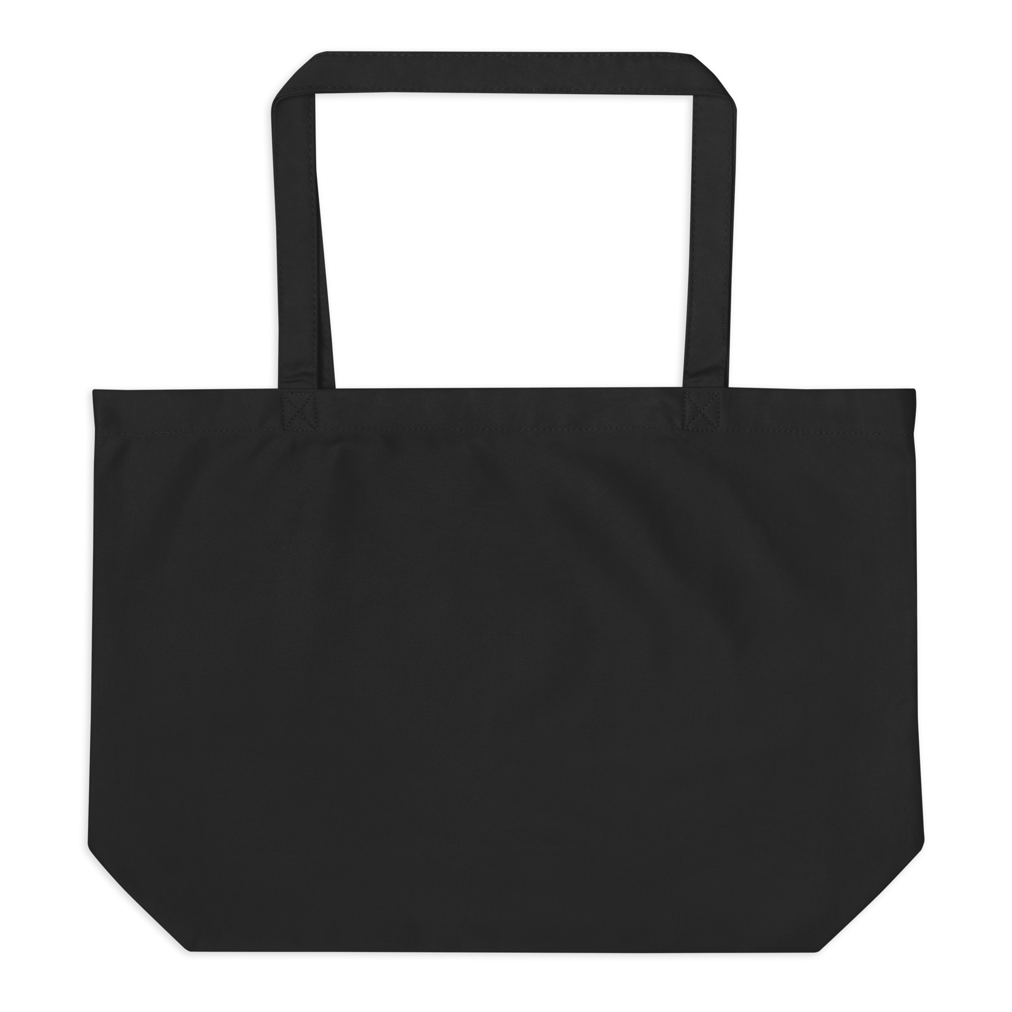 dap large organic eco tote bag (black)