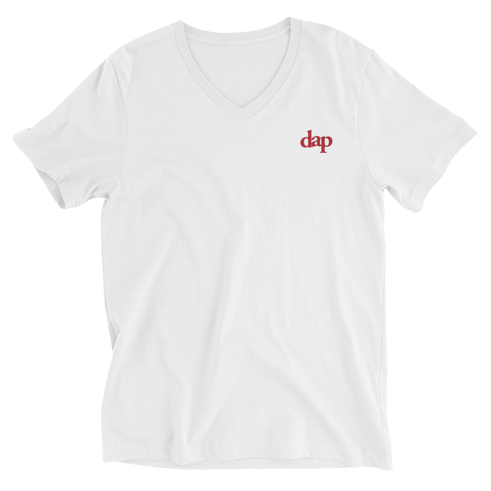 dap v-neck tee (red)