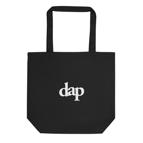 dap organic eco tote bag (black)