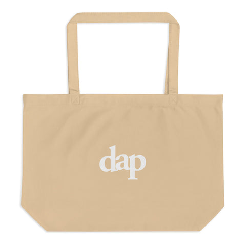 dap large organic eco tote bag (khaki)