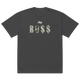 BO$$ oversized faded t-shirt (black)