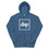 dap box hoodie (indigo blue)