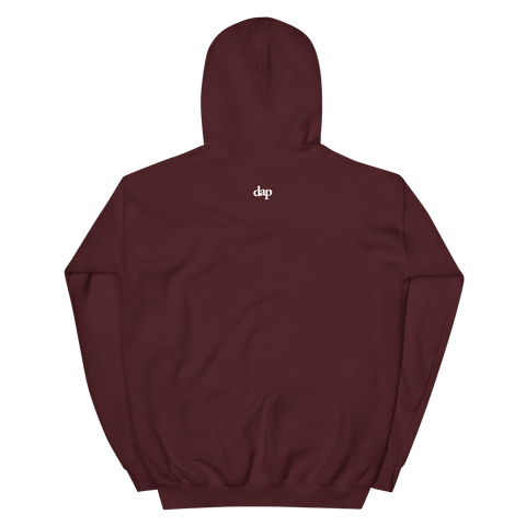 dap box hoodie (maroon)