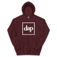 dap box hoodie (maroon)