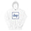 dap denim box hoodie (white)