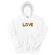 LOVE hoody (white)