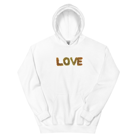 LOVE hoody (white)