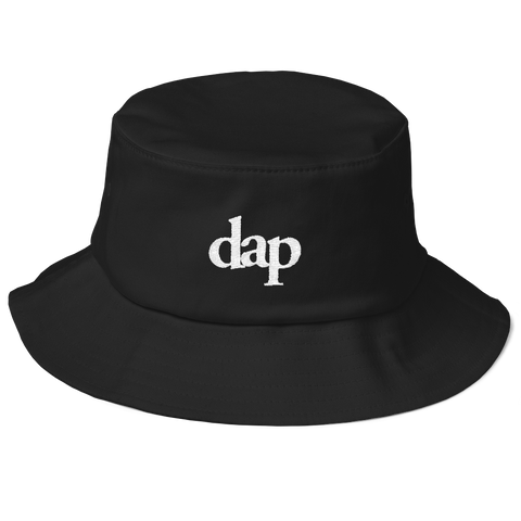 dap bucket hat (black)