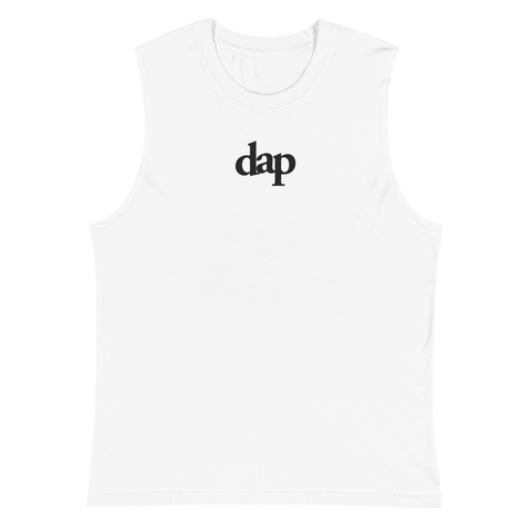 dap muscles tank (white)