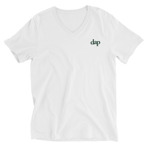 dap v-neck tee (green)