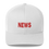 NEWS trucker cap (white)