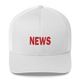 NEWS trucker cap (white)