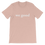 we good tee (heather prism peach)